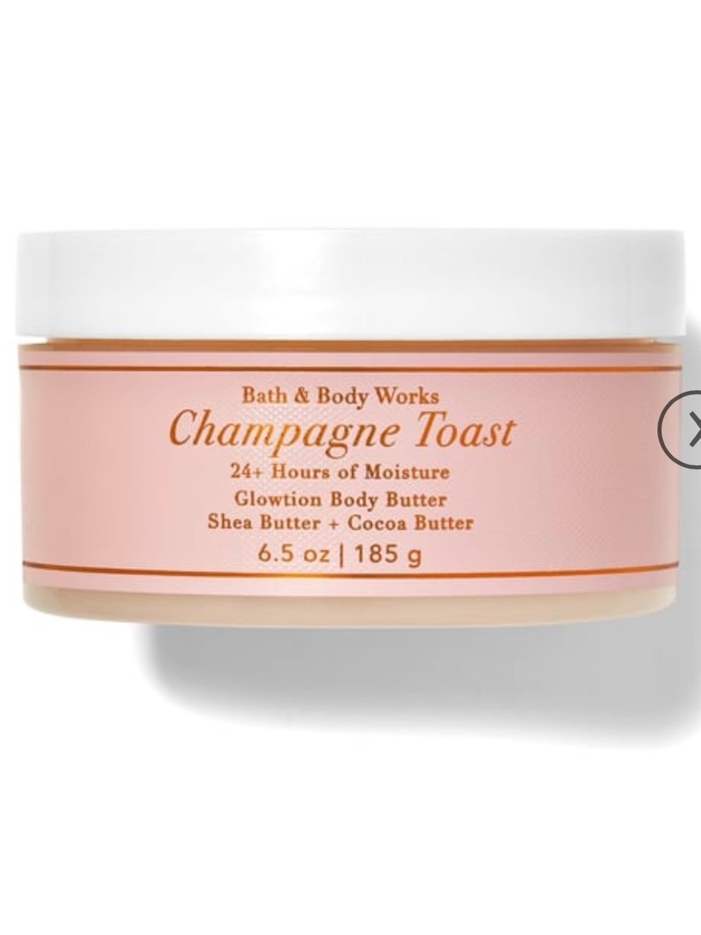 Bath & Body Works Champagne Toast Glowtion Body Butter — 185g